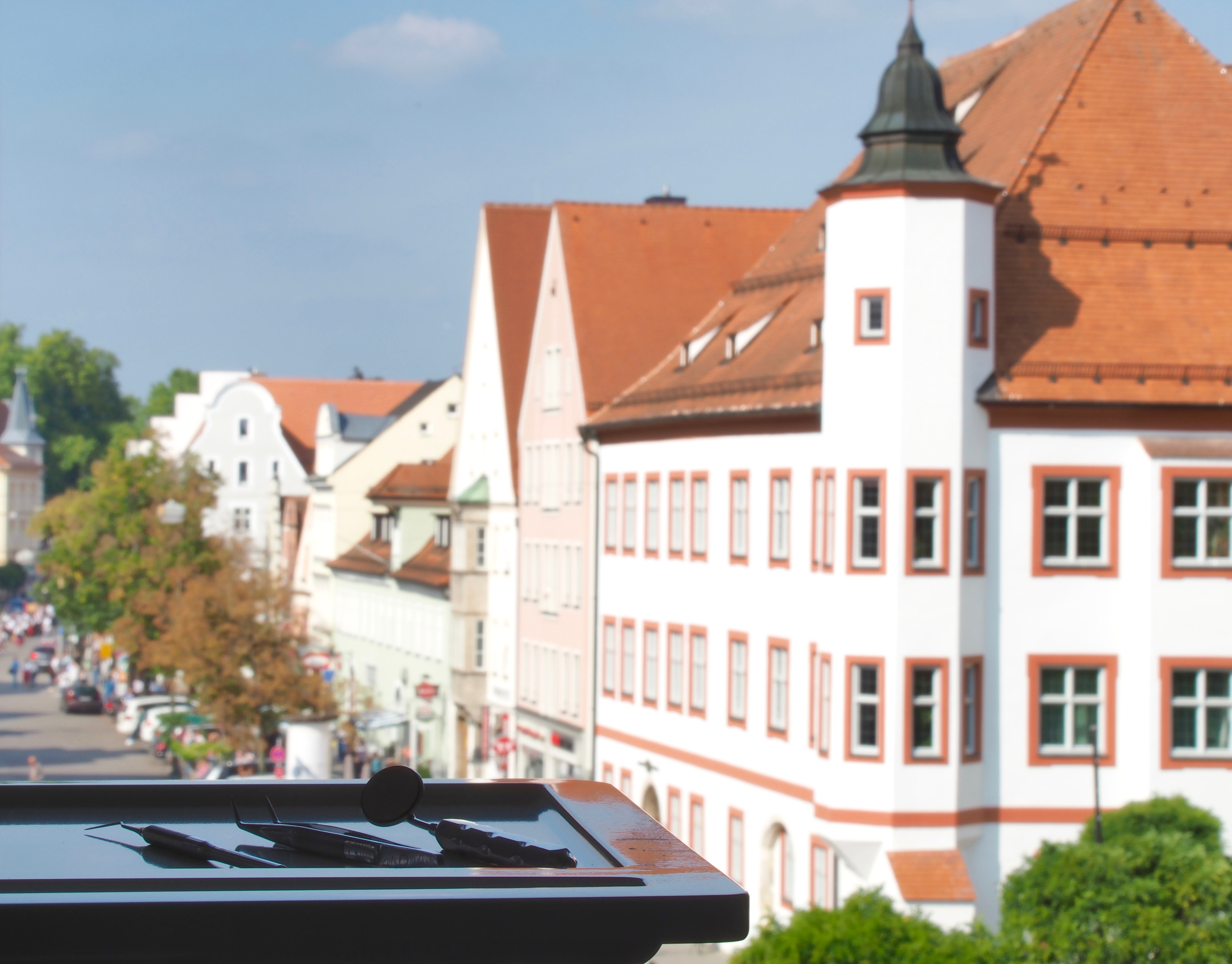 Blick in die Harderstraße